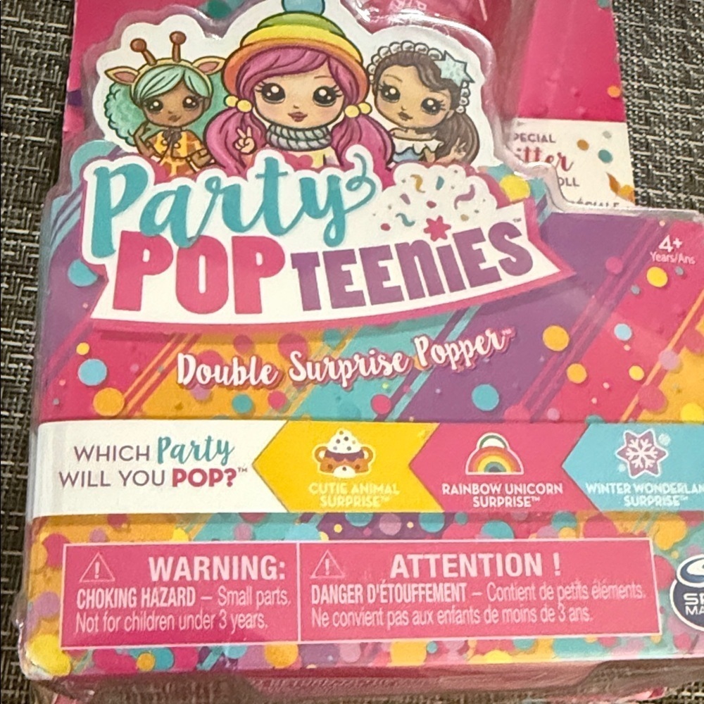 Double Surprise Party Pop Teenies. New in box - Picture 7 of 8